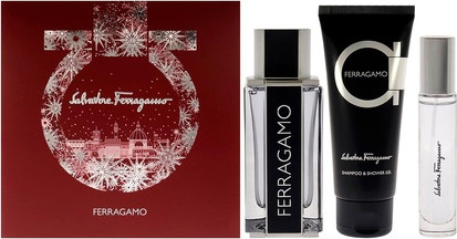 Туалетная вода спрей и гель для душа подарочный набор Salvatore Ferragamo