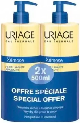 Очищающее успокаивающее масло Uriage Xémose