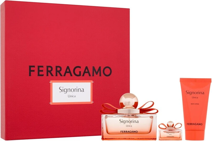 Подарочный набор Salvatore Ferragamo Signorina Unica Eau De Parfum