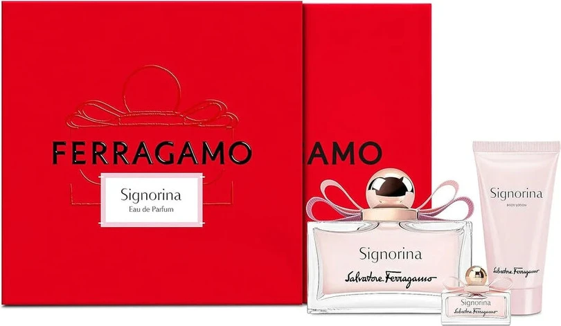 Подарочный набор Salvatore Ferragamo Signorina Unica Eau De Parfum