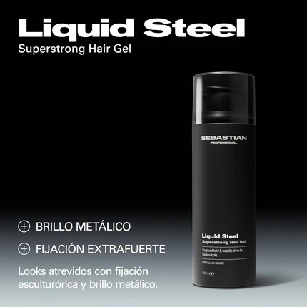 Гель для волос Sebastian Professional Liquid Steel Extra Strong
