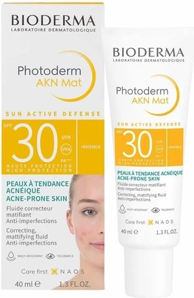 Солнцезащитная эмульсия Bioderma Photoderm Akn Mat