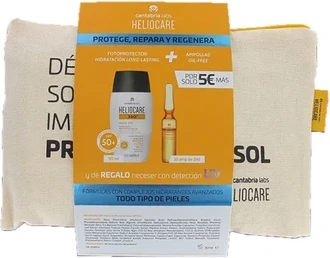 Heliocare 360 Water Gel Spf 50 50мл Набор Endocare Radiance C Oilfree 10 ампул