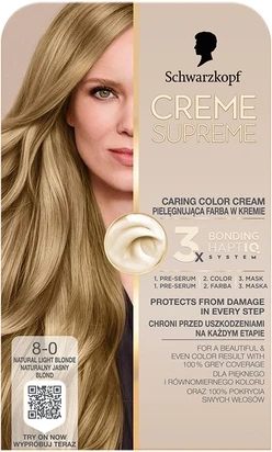 Hair Color Schwarzkopf Creme Supreme