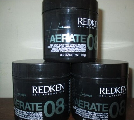 Aerate 08 All-Over Bodifying Cream-Mousse Redken