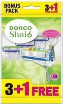 Disposable Razor DecoLin Shai 6 Women's