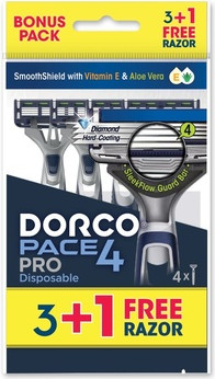 Disposable Razor DecoLin Disiclin Dorco Pace 4 Pro
