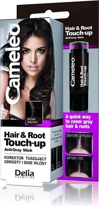 Cameleo Brown Concealer for Concealing Roots and Gray Hair