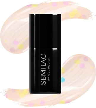 Гибридный лак для ногтей Semilac Sunny Dots 930