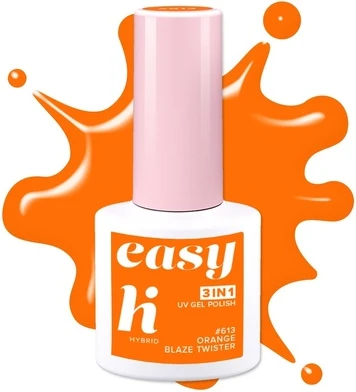 Гибридный лак для ногтей Hi Hybrid Orange Blaze Twister
