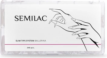 Типсы для ногтей Semilac Slim Tips System Ballerina