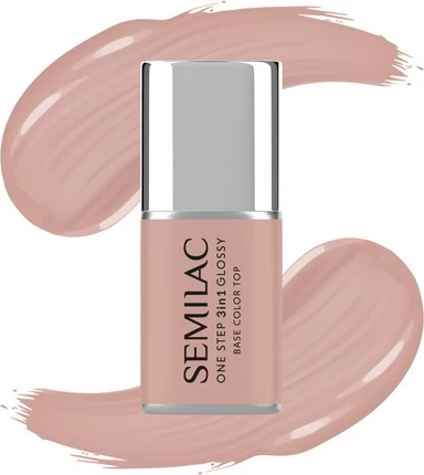 Гибридный лак для ногтей Semilac One Step Glossy 3в1
