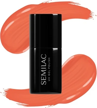 Гибридный лак для ногтей Semilac Bittersweet Orange