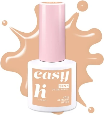 Лак для ногтей Hi Hybrid Easy 3 в 1 Гибридный Лак для Ногтей