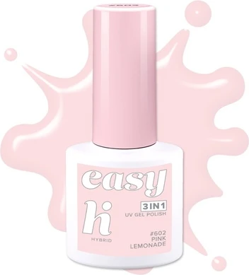 3 в 1 Гибридный лак для ногтей Hi Hybrid № 602 Pink Lemonade