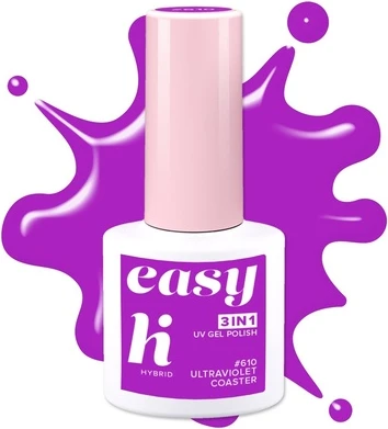 Лак для ногтей Hi Hybrid Easy 3 In 1