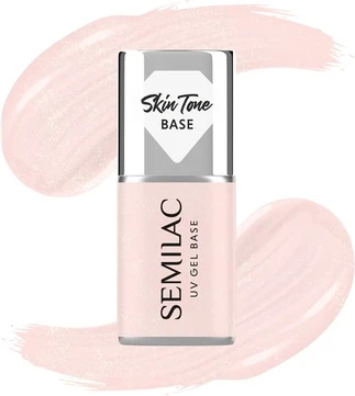 Гибридная база для лака Semilac Skin Tone
