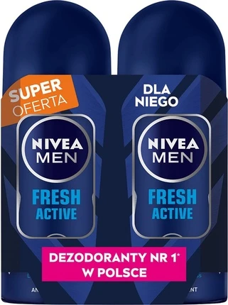 Дезодорант-антиперспирант Nivea Fresh Active Duo