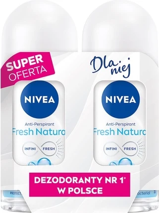 Шариковый антиперспирант Nivea Fresh Natural