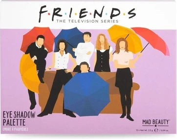 Палетка теней Mad Beauty Warner Bros Friends