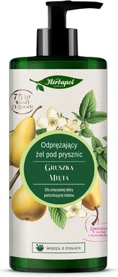 Гель для душа Herbapol Груша и Мята