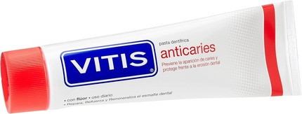 Зубная паста Vitis Anticaries Black Dentaid