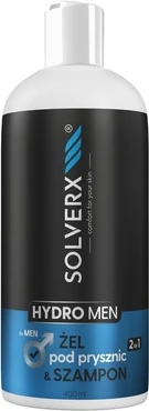 Solverx Hydro Men 2 в 1 гель для душа и шампунь