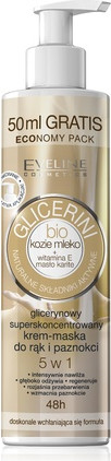 Eveline Bio Goat Milk Glycerin Маска-Крем для Рук и Ногтей