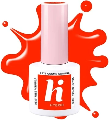 Лак для ногтей Hi Hybrid Neon 278 Cosmo Orange