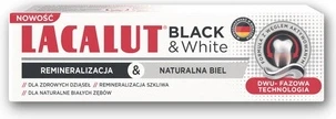 Зубная паста Zdrovit Lacalut Black & White