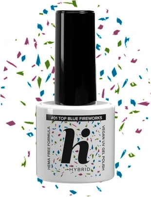 Топ без липкого слоя Hi Hybrid Blue Fireworks