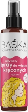 Solverx Baska Питающий спрей для кудрявых волос с розой