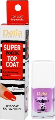 Delia Cosmetics Effect In 12 Days Top Coat For Nails