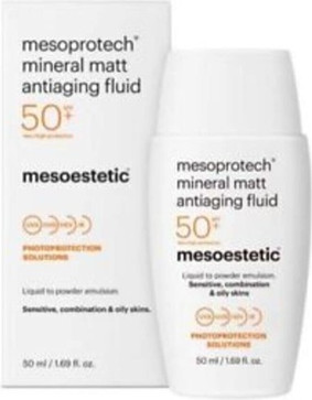 Mesoprotech Mineral Matt Antiaging Fluid SPF50+ Mesoestetic