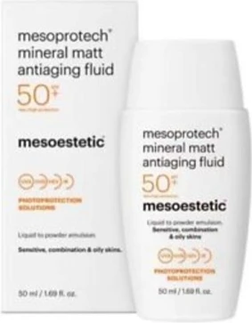 Mesoprotech Mineral Matt Antiaging Fluid SPF50+ Mesoestetic