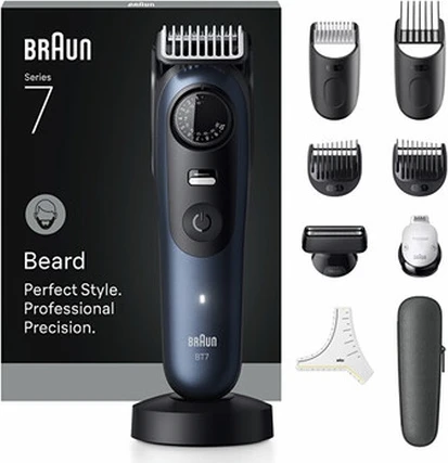 Триммер для бороды Braun Series 7 Bt7540 Синий