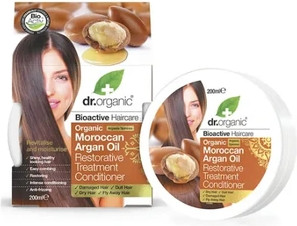 Кондиционер Dr Organic Moroccan Argan Oil Hair Treatment