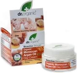 Дневной крем Dr Organic с маслом арганы из Марокко