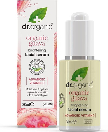Dr Organic Гуава Осветляющая Сыворотка для Лица