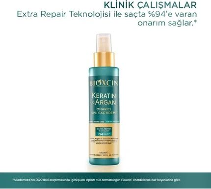 Крем для ухода за волосами Bioxcin Keratin & Argan Repair