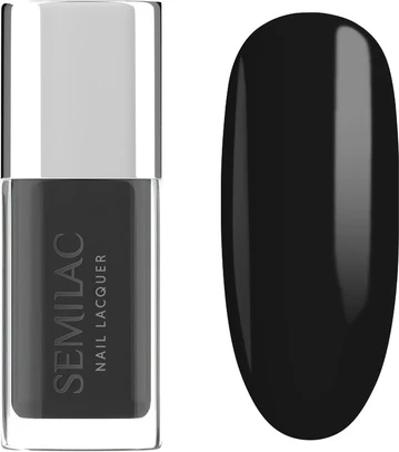 Nail Lacquer Semilac Classic Black