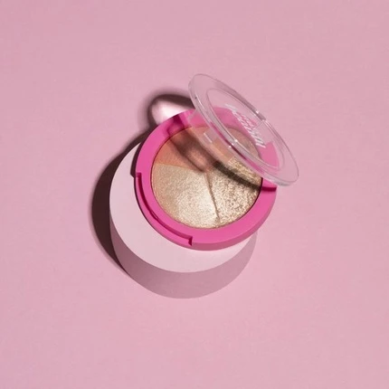 Golden Rose Baked Trio Bronzer, Blush And Highlighter