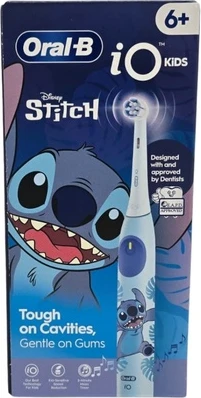 Электрическая зубная щетка Oral-B Io Kids Disney Stitch с таймером и музыкой