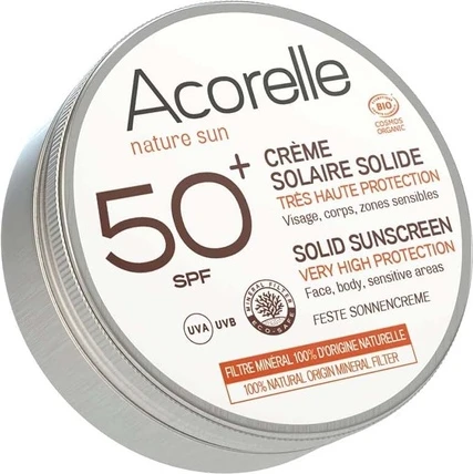 Твердый солнцезащитный крем Acorelle