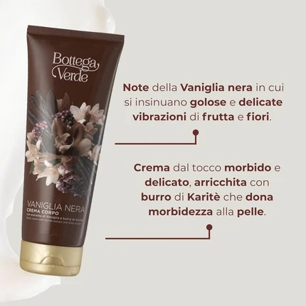 Body Cream Bottega Verde Black Vanilla