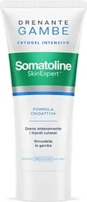 Охлаждающий дренирующий гель для ног Somatoline