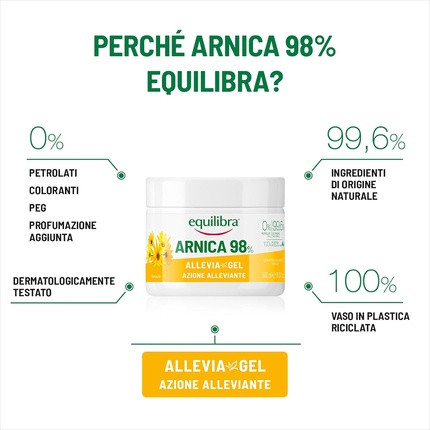 Arnica Gel Equilibra Arnica Alleviagel