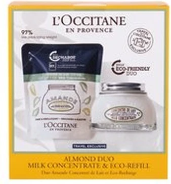 L'Occitane Набор "Миндальное Молочко" Концентрат Эко-рефил