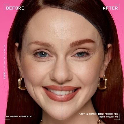 Карандаш-пудра для бровей NYX Professional Makeup Fluff & Snatch