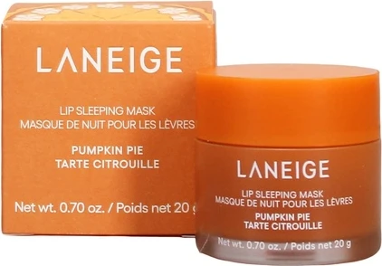 Ночная маска для губ Laneige "Тыквенный пирог"